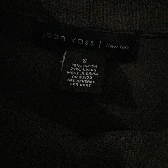 Woman’s Gray Cowl Neck Sweater - Picture 2 of 3